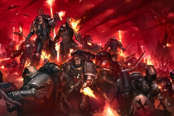 The Astartes warriors of the Deathwatch Xenos Hunters