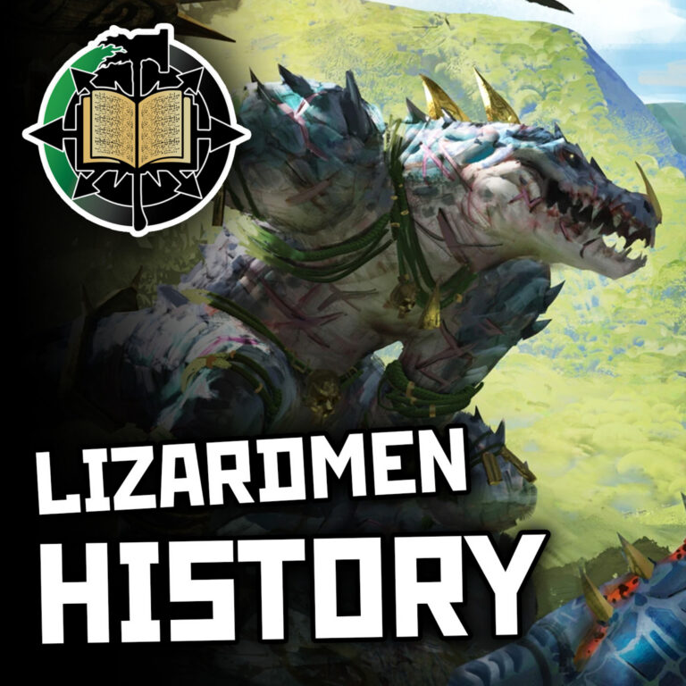 Lizardmen History Pt1 | Warhammer Old World Lore